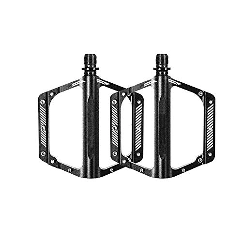 Mountain Bike Pedal : STRTT Bike Pedals 9 / 16 for Mtb Mountain Road Bicycle Flat Pedal universal Lightweight Aluminum Alloy Platform Pedal for Travel Cycle-cross Bikes (1 Paire)