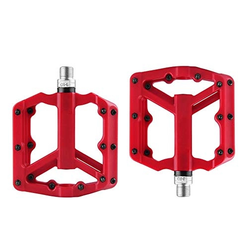 Mountain Bike Pedal : STRTT Bike Pedals Nylon 3 Bearing Composite 9 / 16 Mountain Bike Pedals High-strength Non-slip Bicycle Pedals Surface for Road Bmx Mtb Bikesflat