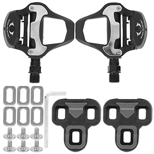 Mountain Bike Pedal : Sugoyi Bicycle Locking Pedal, R31 Road Mountain Aluminum Alloy Bicycle Lock Pedal Bike Self‑Locking Footrest Cycling Equipment Accessory