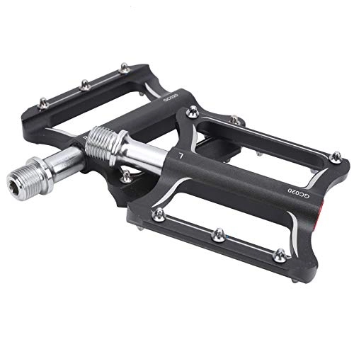 Mountain Bike Pedal : Surebuy Bike Pedal, Unique Design Non‑Slip Foot Pedal Application Easy To Install with Spikes Design for Bicycles and Mountain Bikes