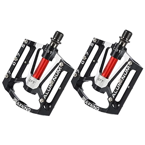 Mountain Bike Pedal : Toddmomy 1 Pair bicycle pedal road bike pedals clips cleats Mountain Pedals bike pedals replacement race cars bearings biking accessories Pedals for mountain bike Folding aluminum alloy