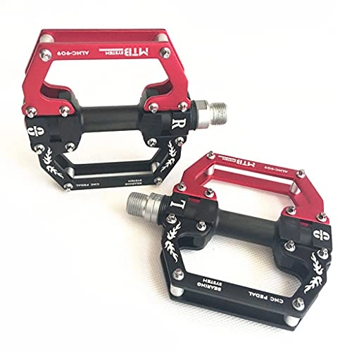 Mountain Bike Pedal : URJEKQ Pedals for bike, mtb pedals Carbon Fiber Road Cycling Pedals with Cleat for Mountain Bike BMX and Folding Bike