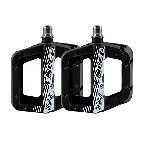 Mountain Bike Pedal : Wr Cycling Pedal, Large Nylon Fiber Fiber Flat Pedals, MTB Bicycle Pedal Pedals