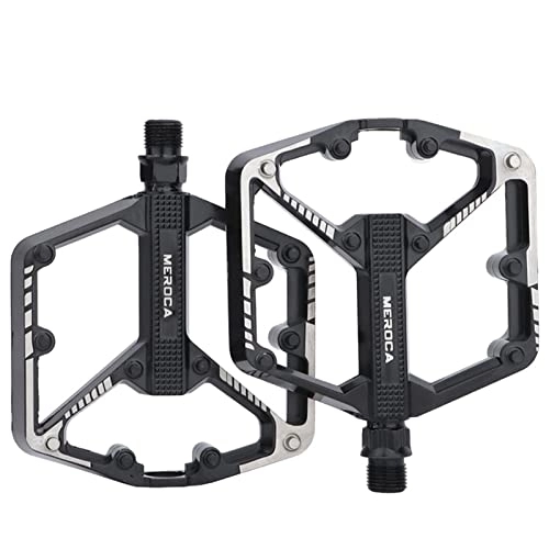 Mountain Bike Pedal : WWYY Mountain Bike Pedals Bicycle Flat Pedals Lightweight Aluminium Alloy Pedals for Road Bike Mountain Bike