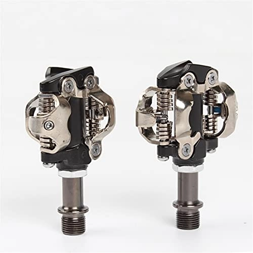 Mountain Bike Pedal : WYDMBH Bike Pedals Self-Locking SPD Pedals Components Using For Bicycle Racing Mountain Bike Parts Pedal Lock Pedal With Buckle (Color : PD M8000)