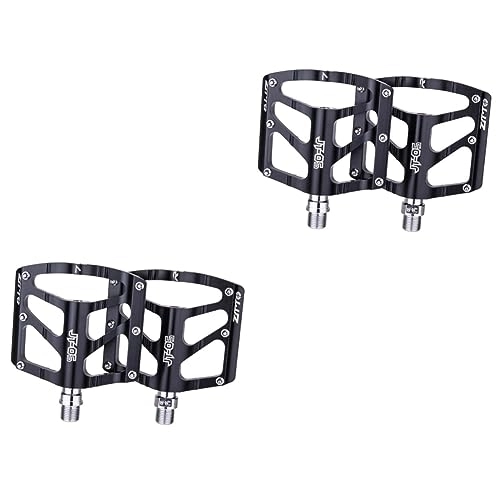 Mountain Bike Pedal : Yardwe 2 Pairs Bicycle Pedals Non Pedals Folding Bike Pedals Mountain Pedal Cycling Pedals Kids Bike Pedals Road Pedal Metal Bike Pedals Kids Cleats Aluminum Alloy Body Accessories Socket