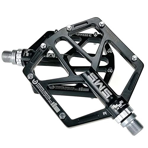 Mountain Bike Pedal : YBZS Sealed Bicycle Pedal, 5.10 Magnesium Alloy Bearing Pedals, Wide Foot Scorpion, for Mountain Bike Road Bike, 3 Bearing Bicycle Pedal