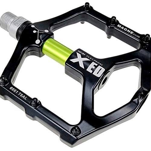 Mountain Bike Pedal : Yingm Bicycle Pedals Bicycles Pedals Fit for Most Adult Bikes Mountain Pair of Bike Pedals for Mountain Bike BMX MTB Road Bicycle (Color : Blue, Size : One size)
