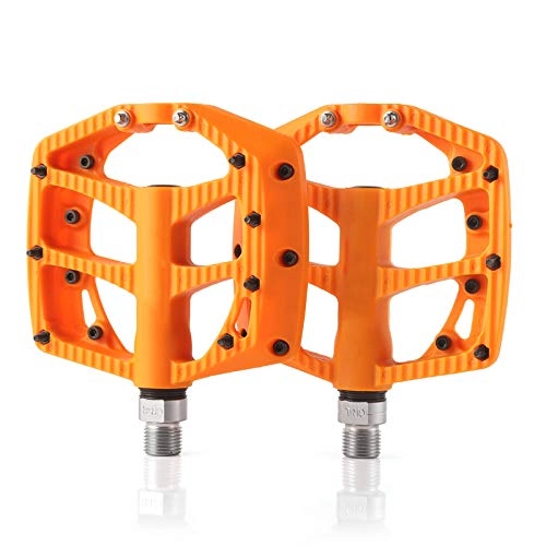 Mountain Bike Pedal : Yuzhijie Pedal pedals for large-tread mountain bikes, Orange