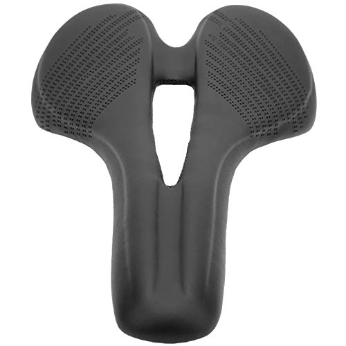 Mountain Bike Seat : 01 02 015 Bicycle, Hollow Mountain Bike Saddle Wear Resistant for Ourdoor Riding