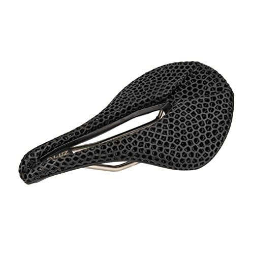 Mountain Bike Seat : 3D Printed Shock Absorbing Honeycomb Bicycle Seat Cushion Pad Comfortable Breathable Mountain Road Bike Saddle Cycling Equipment