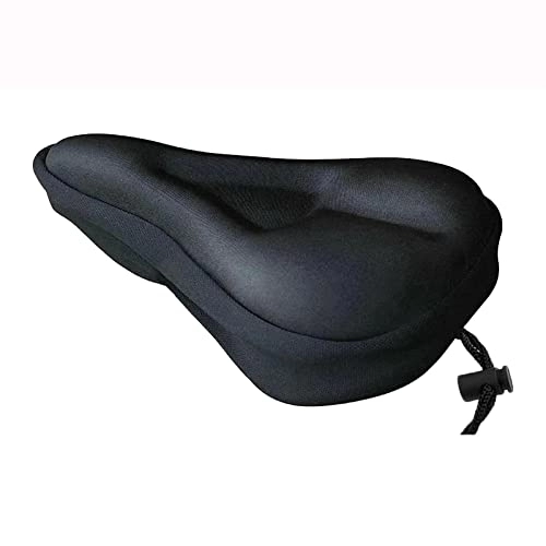 Mountain Bike Seat : 3D Soft Bicycle Seat Breathable Bicycle Saddle Seat Cover Comfortable Foam Seat Mountain Cycling Pad Cushion Bike Equipment