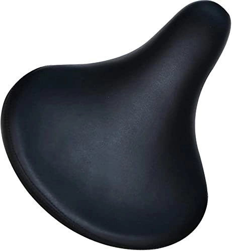 Mountain Bike Seat : Adult Bicycle Saddle, Soft Shock Absorption Bike Seat Comfortable Universal Fit Replacement Wide Extra Padded Waterproof