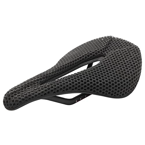 Mountain Bike Seat : Beelooom Bicycle 3D Printed Saddle Carbon Fiber Mountain Road Bike Cushion Cozy Honeycomb Cushion 3D-2