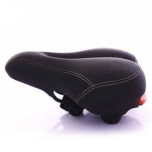 Mountain Bike Seat : BESPORTBLE Bike Saddle with Tail Light Bike Seat Cushion Seat Cover Mountain Bike