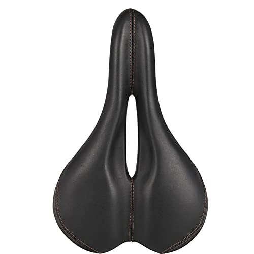Mountain Bike Seat : Bicycle Saddle Bike Seat Road MTB Bike Wide Soft Pad Comfort Breathable Cycling Cushion Shock-Absorbing Accessories