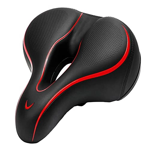 Mountain Bike Seat : Bicycle Saddle Comfortable Memory Foam Waterproof Seat Wide Soft Foam Padded for MTB Road Mountain Bike Cycling for Men Women Style2