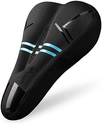 Mountain Bike Seat : Bicycle Saddle Cycling In The Back Seat Cushion Cover Thick Sponge Mountain Bike Road Bike Saddle Seat Bicycle Equipment Accessories