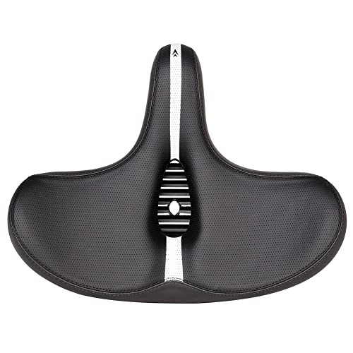 Mountain Bike Seat : Bicycle Saddle MTB Mountain Road Bike Seat PU Breathable Comfortable Soft Cushion for Accessories