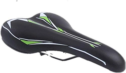 Mountain Bike Seat : Bicycle Saddle Water Resistant Mountain Bike Cycling Bicycle Seat Cushion - Shock Absorption Wear-resistant Super Soft Thick And Wide Seat Saddle Shock Absorption Jzx-n