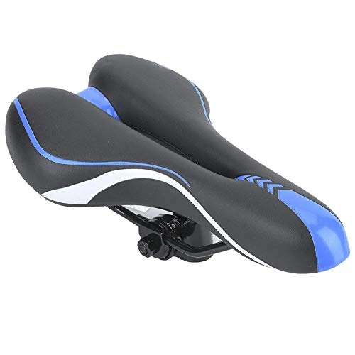 Mountain Bike Seat : Bicycle Seat Pad, Shock Absorption Mountain Bike Saddle Cushion Soft Padding fit Road Outdoor Folding Bicycles