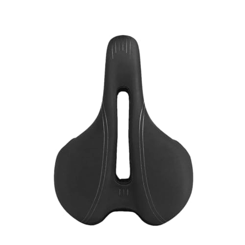 Mountain Bike Seat : Bicycle Seat Saddle MTB Road Bike Saddles PU Mountain Bike Racing Saddle Breathable Shockproof Soft Seat Cushion 1403DE