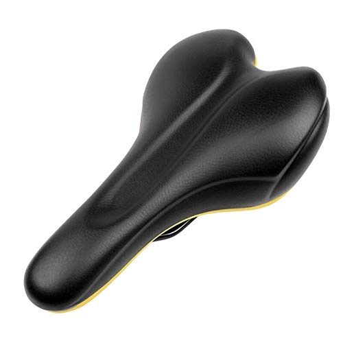 Mountain Bike Seat : Bicycle Seat Shockproof Bicycle Saddle Ultralight PU Surface Comfortable Road Mountain MTB Bike Seat Cycling Cushion Pad For Road Spin Stationary Mountain