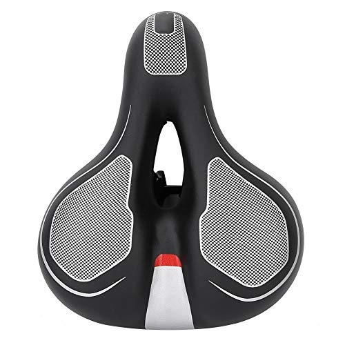 Mountain Bike Seat : Bicycle Soft, Easy To Install Ergonomic Design Shock Absorption Bike Saddle Waterproof for Mountain Bikes