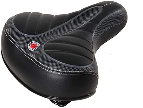 Mountain Bike Seat : Bike Saddle Big Bicycle Seat with Soft Cushion Fit for Road City Bikes, Mountain Bike and Indoor Spin Bikes Comfortable