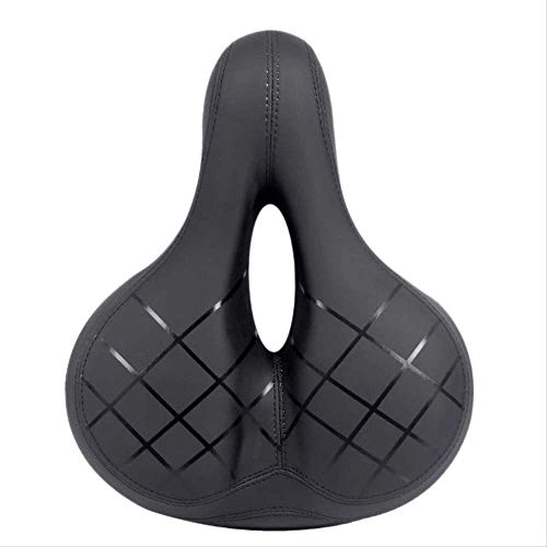 Mountain Bike Seat : Bike Seat Bag Large, Bicycle Seat Non-Slip Thicken Bicycle Saddle Works For Mountain Riding Exercise Bike Accessory