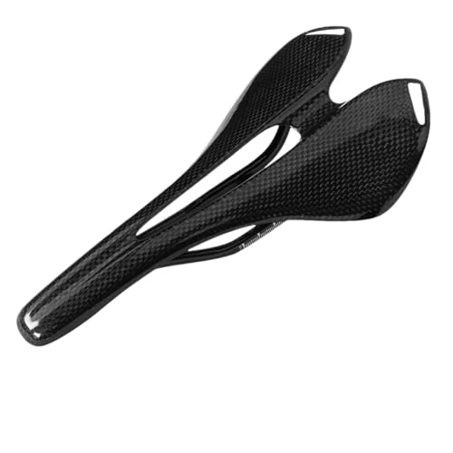 Mountain Bike Seat : Bike Seat Comfortable Lightweight Carbon Fiber Bicycle Saddle Cushion Road Bike And Mountain Bike Accessories 3K Gloss