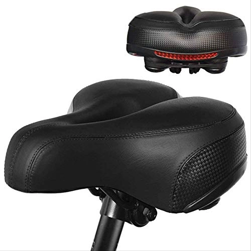 Mountain Bike Seat : Bike Seat Cushion For Men Comfort Oversized, Cushion Double Shock Absorbing Ball Comfort Wide Bike Seats Soft Pad Mountain Cruiser Road Bicycle Saddle