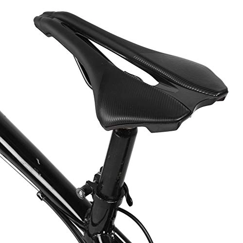 Mountain Bike Seat : Bike Seat-EC90 Black Line Universal Shock Absorption Mountain Bike Saddle Road Bicycle Seat Cushion Cycling Accessory