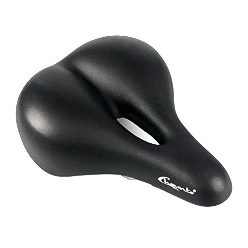 Mountain Bike Seat : Bike Seat for Women Men Soft Foam Padded Bicycle Saddle Professional Anatomic Relief Bicycle Suspension Saddle Mountain-Wide Comfort Cycling Seat
