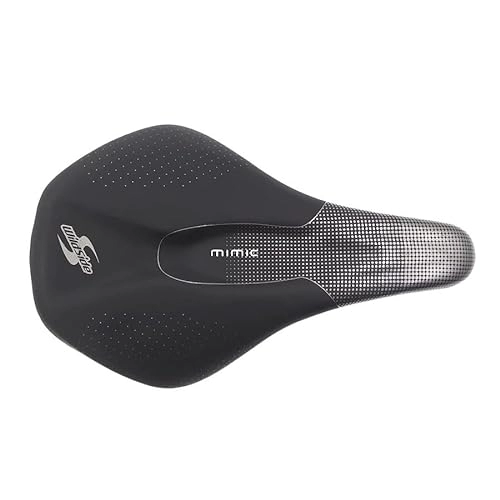 Mountain Bike Seat : Bike Seat Lightweight Road Bike Saddle 155mm For Men Women Bicycle Saddle Comfort Mtb Mountain Bike Saddle Seat Wide Racing Seat Bike Saddle (Color : Style 1)