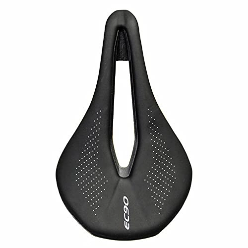 Mountain Bike Seat : Bike Seat Professional Mountain Bike Gel Saddle, Comfortable and Breathable, Suitable for Men and Women MTB Bicycle Cushion (Black)