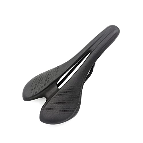 Mountain Bike Seat : Bike Seat Saddles Bicycle Saddle Comfort Road Mtb Mountain Bike Cycling Saddle Seat Cushion Bike Leather Saddle Hollow Breathable Black