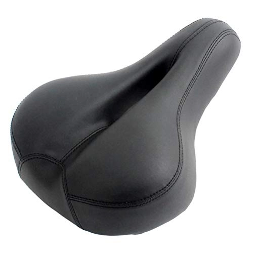 Mountain Bike Seat : Breale Comfort MTB Bicycle Seat Breathable Bicycle Saddle Seat Soft Thickened Mountain Bike Bicycle Bicycle Cushion Bicycle Pad Cushion Cover for Indoor Outdoor Bikes, 1964472MACABOLO, Black