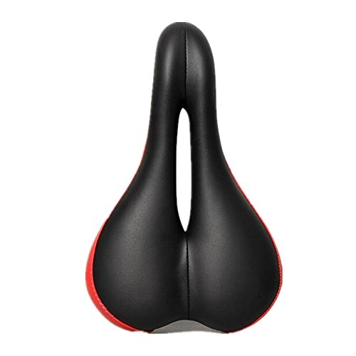 Mountain Bike Seat : CHE^ZUO BICYCLE SADDLE Mountain Bike Cushion Saddle Cycling Seat Pack Bicycle to Travel Long Distances and Ultra-Comfortable Seating, Red E, 270 * 170 * 50Mm