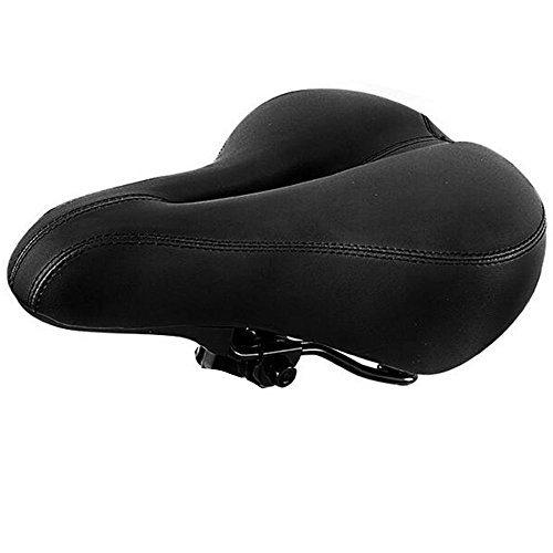 Mountain Bike Seat : CHE^ZUO BICYCLE SADDLE Mountain Biking to Increase the Capacity Of the Seat Cushion and Seat Cushion Thick Car Seat High Pop-Cycling On the City, Black A, 270 * 200Mm Accessories