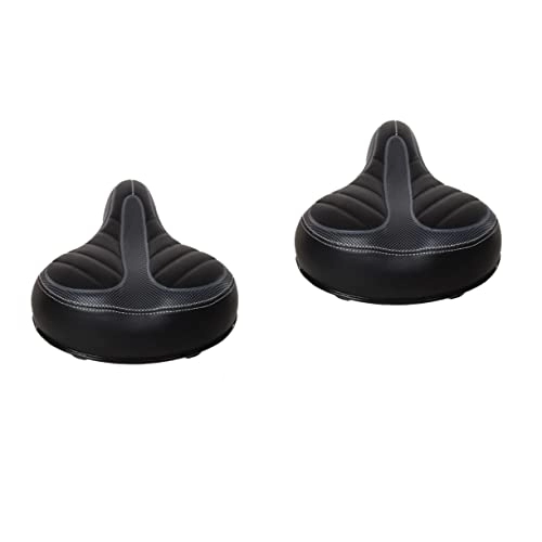 Mountain Bike Seat : CLISPEED 2pcs Bike for Cycling Soft Bike Cushion Bike Saddle for Adult Bike Replacement Bicycles for Adults Mountain Bike Comfortable Bike Saddle Bikes for Adults Car Seat Off-road