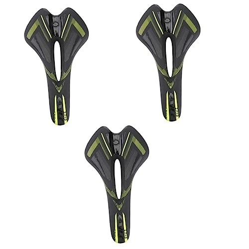 Mountain Bike Seat : CLISPEED 3pcs Bicycle Seat Bike Seats Mtb Seat Bicycle Saddle Road Bike Saddle Most Comfortable Bike Seat Accessories Mountain Bike