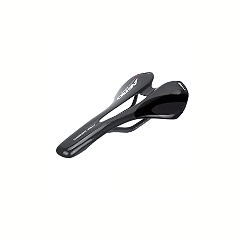 Mountain Bike Seat : Colorful Top-level Mountain Bike Full Carbon Saddle Road Bicycle Saddle MTB Front Seat (Color : Gloss-Black, Size : Black gloss UD)