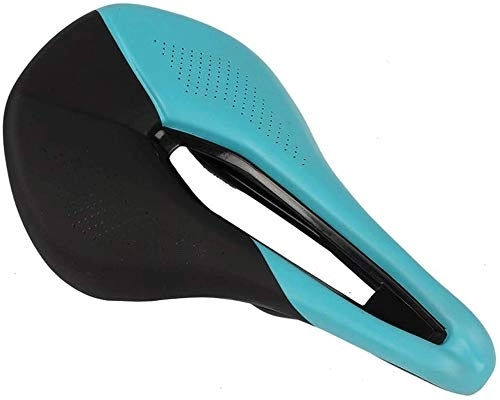 Mountain Bike Seat : Comfortable Bike Saddle Professional Mountain Gel MTB Bicycle Cushion Ultra Light (Color : B)