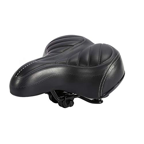 Mountain Bike Seat : Comfortable Cycling Seat Pad Big Ass Bicycle Saddle Thicken Soft Cycling Cushion Shockproof Mountain Road Bike Seat