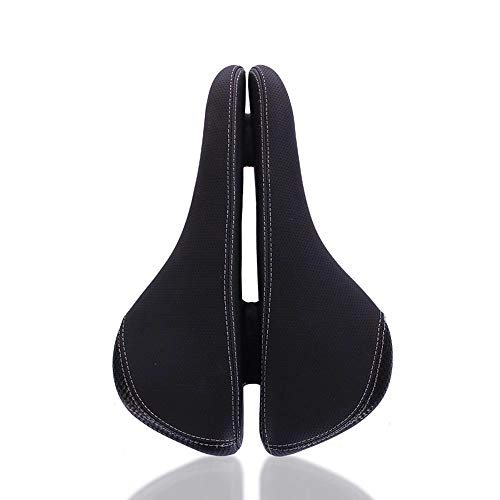 Mountain Bike Seat : Comfortable Men Women Bicycle Seat Black Waterproof Saddle Cover for Exercise Bikes and Outdoor Bikes - Soft Padded Bicycle Saddle Bike Riding Equipment Soft Breathable