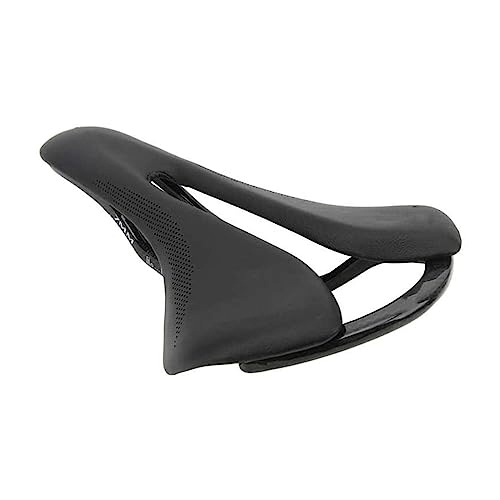 Mountain Bike Seat : Cycling Saddle Bike Seat Saddle Comfortable Microfiber Leather With Carbon Fiber Bow Fit For Mountain Road Bikes