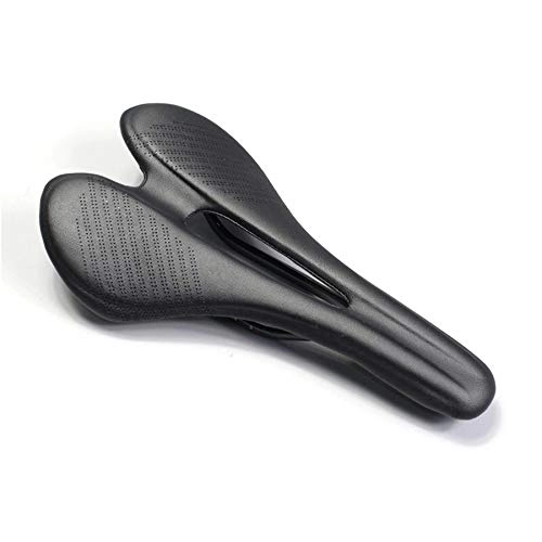 Mountain Bike Seat : Doumneou Bicycle Mountain Bike Full Carbon Fiber Cushion Carbon Bow Saddle Lightweight