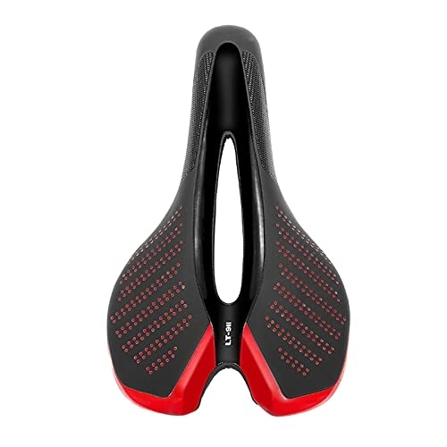 Mountain Bike Seat : FYTVHVB Universal Mountain Bike Seat Cushion For Men And Women, Comfortable Bicycle Saddle With 6-color Taillights, Indoor Sports Bike Seat Replacement, with Tools And Clip Code
