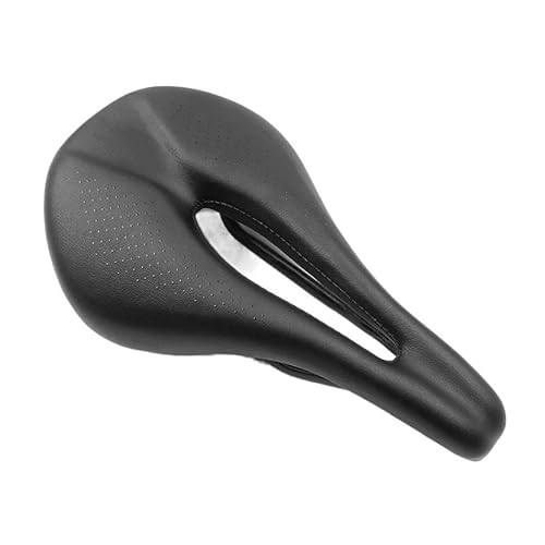 Mountain Bike Seat : GFMODE Bicycle Saddle Road MTB Mountain Bike Saddle For TPU+Comfort Races Cycling seat Power (Color : S3-155mm)